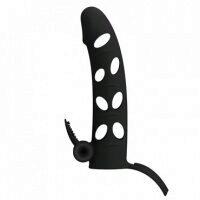        Penis Sleeve With Ball Strap -  14612