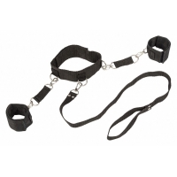    Bondage Collection Collar and Wristbands Plus Size -  18554