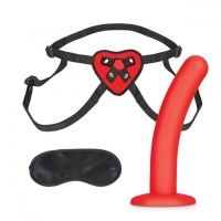  Red Heart Strap on Harness & 5in Dildo Set  12,25  -  20128