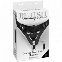   ,   Pipedream Leather Low-Rider Harness -  6701