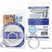    BlueLine Steel Cock Ring, 3,5  -  7550