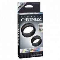 Pipedream Max Width Silicone Rings,     -  9879